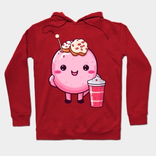 kawaii Ice cream  T-Shirt cute Candy food gilrl Hoodie